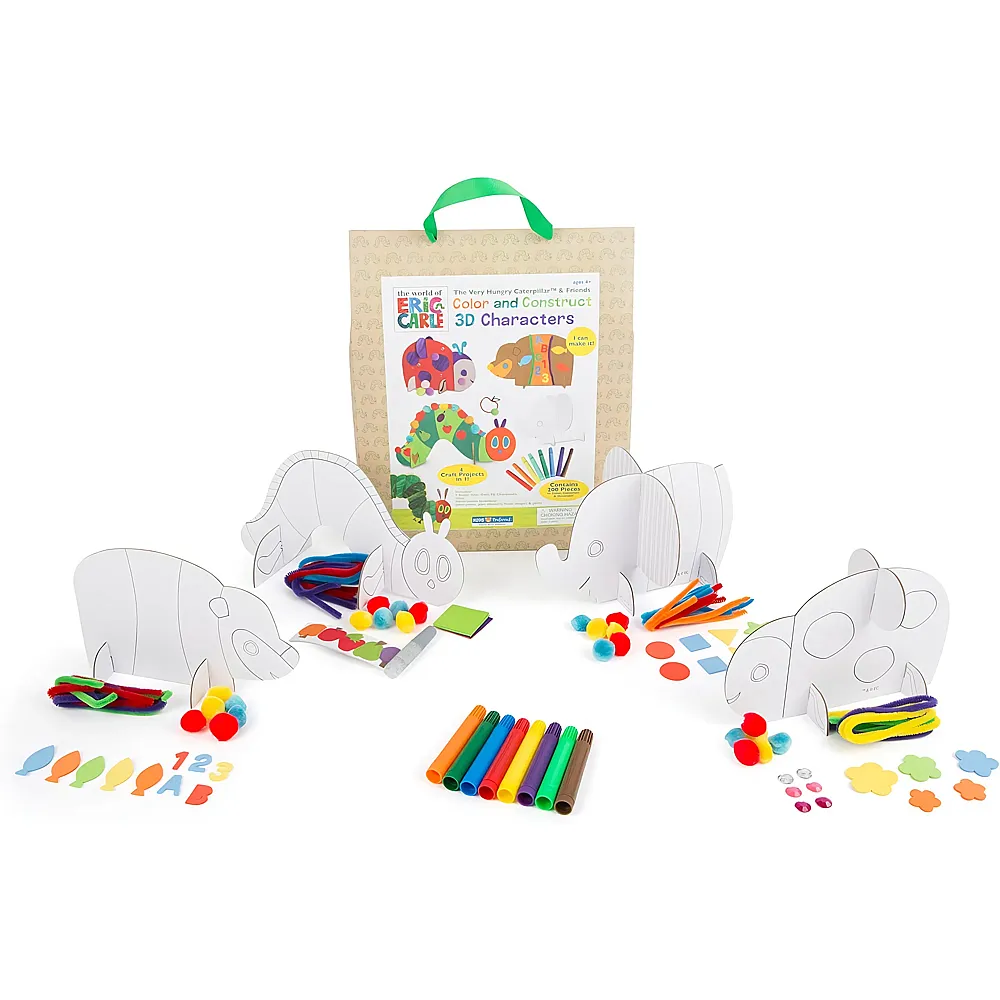 small foot Raupe Nimmersatt Bastelset Figuren - Bastelsets