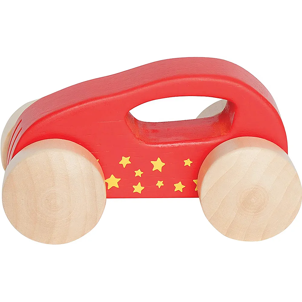 Hape Kleines Auto Rot 10cm | Spielzeugautos