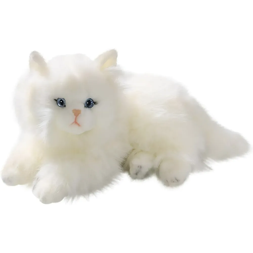 meinspielzeug - Carl Dick Perserkatze Weiss 30cm | Katzen Plsch