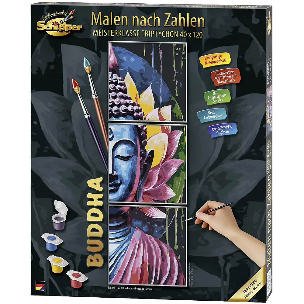 Schipper Lifestyle Malen nach Zahlen Buddha
