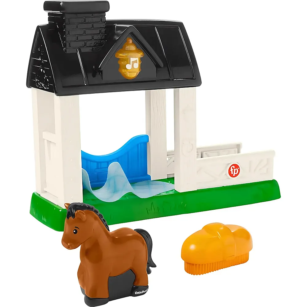 Fisher-Price Little People Mini Playset Pferdestall