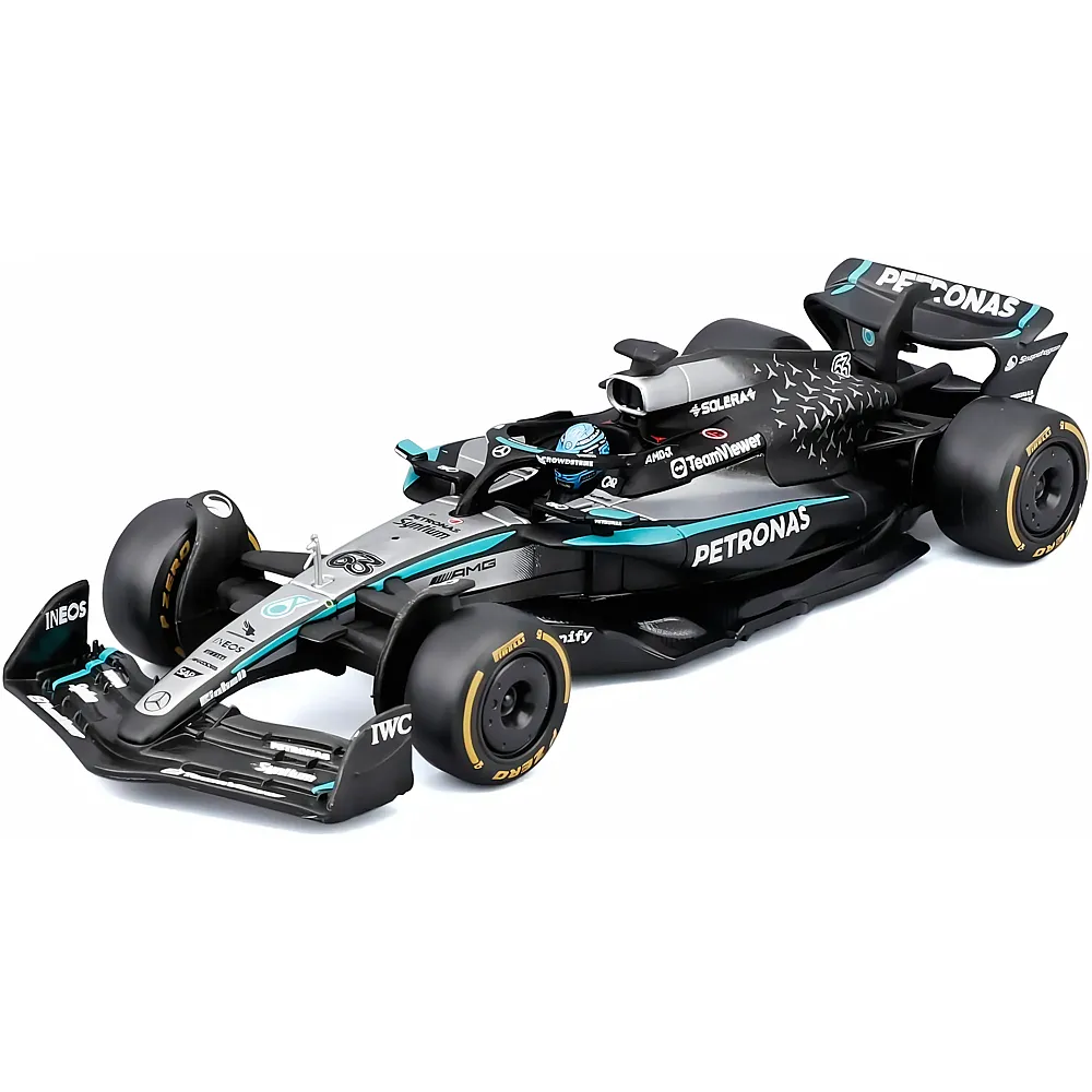 Bburago 1:43 Mercedes-AMG F1 W16 Russell 2025