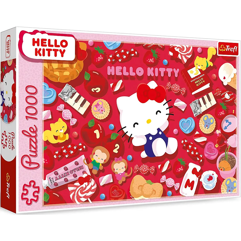 Trefl Puzzle Hallo K�tzchen - 1000 Teile