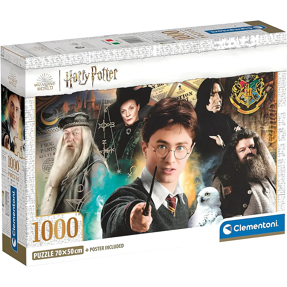 Clementoni Puzzle Harry Potter - 1000 Teile