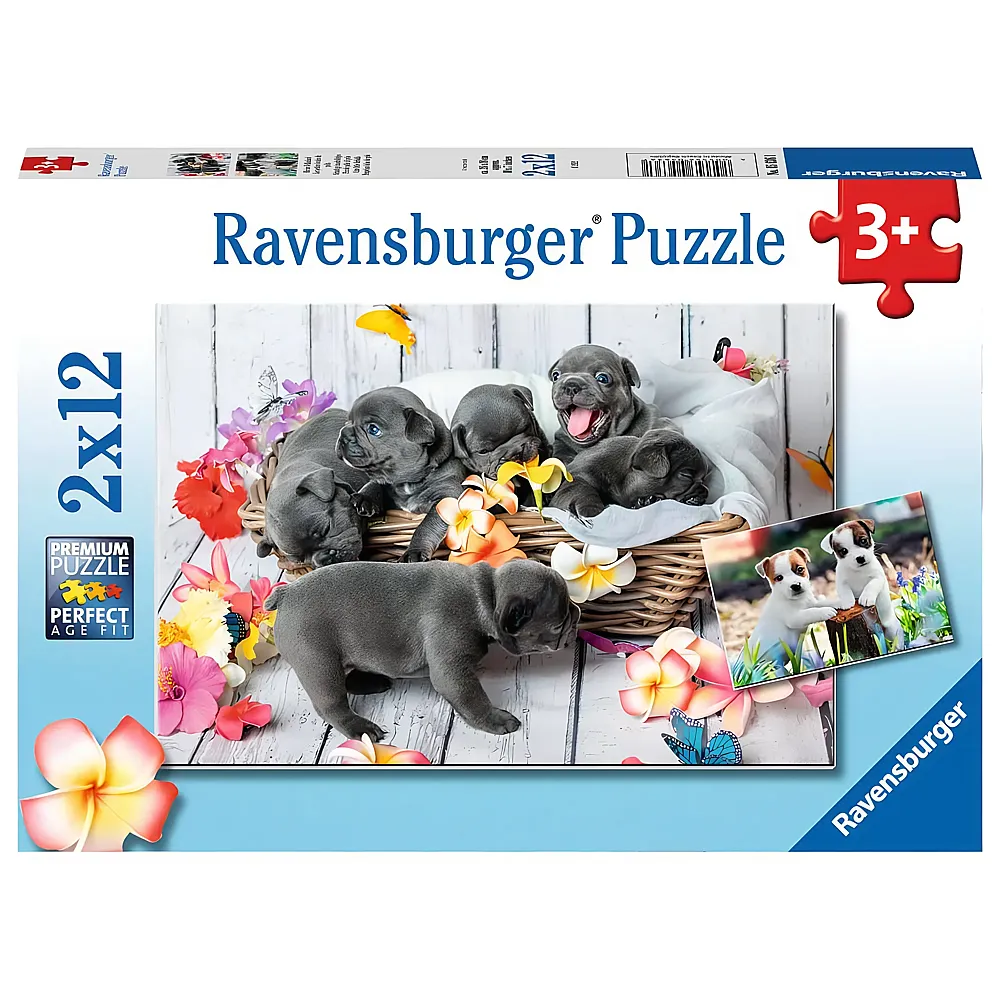 Ravensburger Puzzle Kleine Fellknuel 2x12