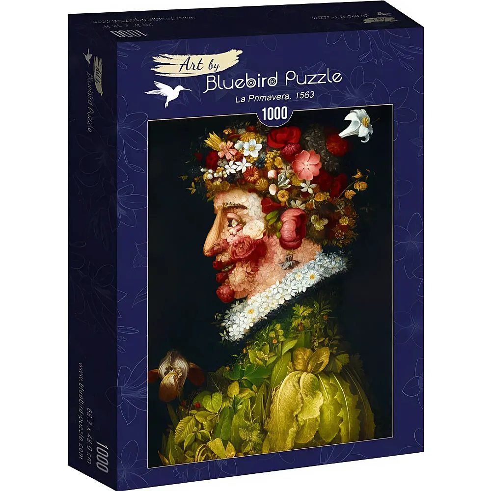 Bluebird Puzzle Giuseppe Arcimboldo - La Primavera, 1563 - 1000 Teile