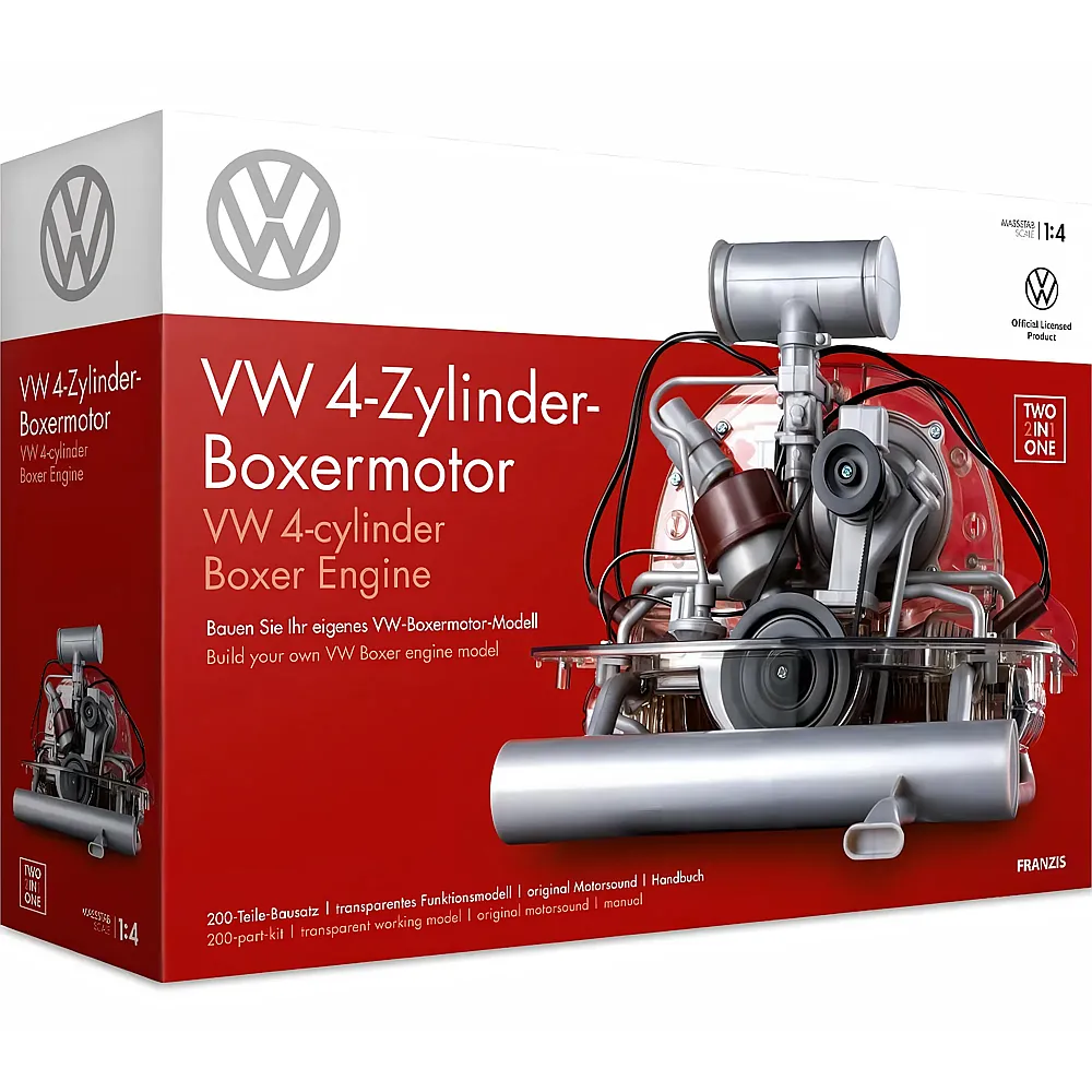 Franzis VW 4-Zylinder-Boxermotor