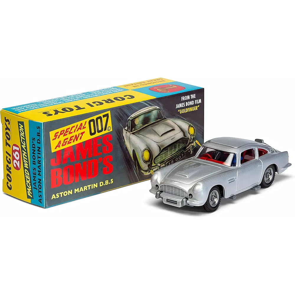 Corgi 1:43 James Bond Aston Martin DB5 Silber