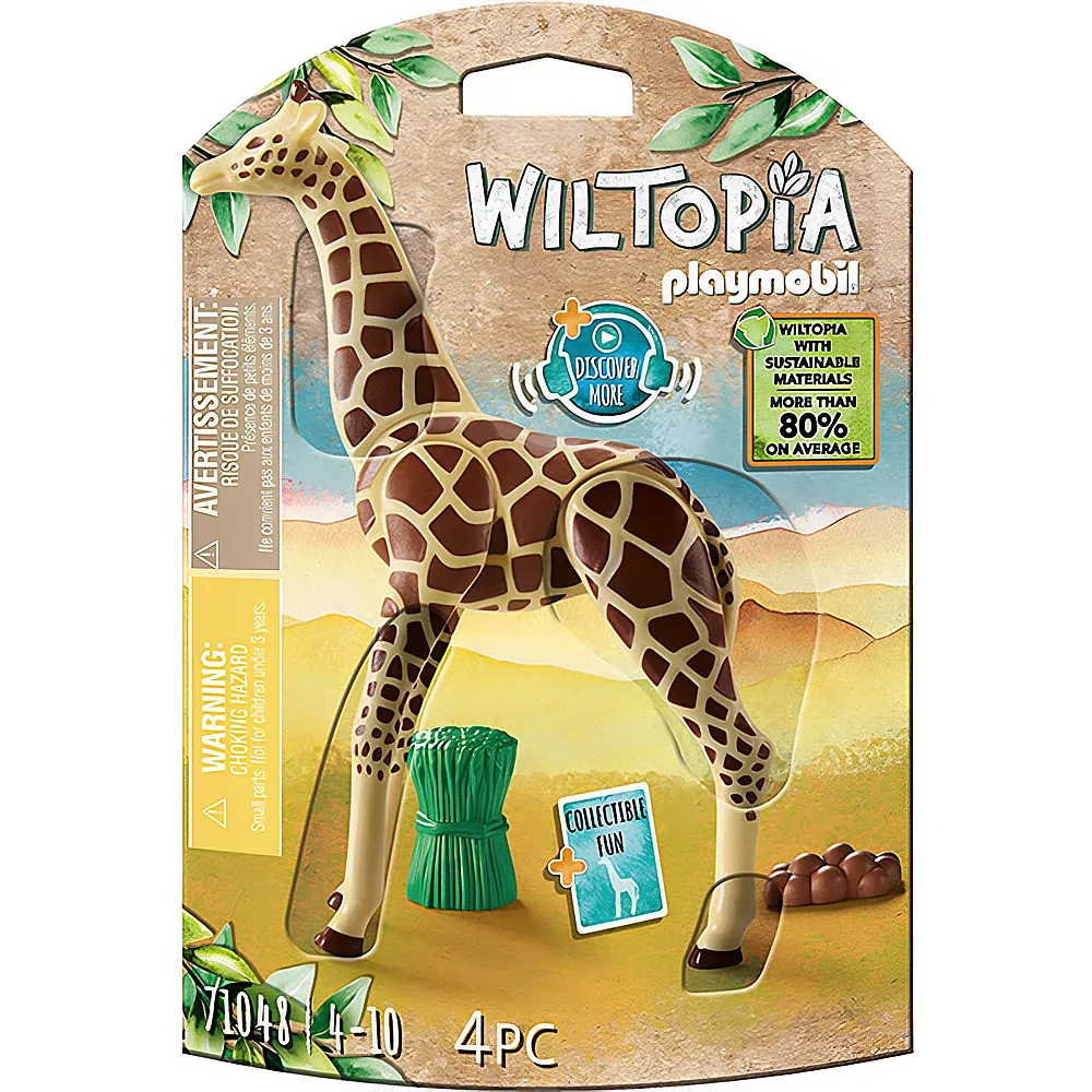 PLAYMOBIL Wiltopia Giraffe 71048