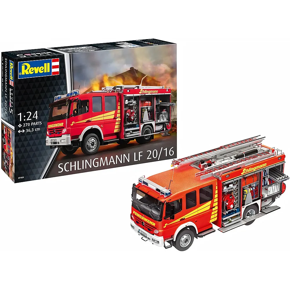 Revell Modellbausatz Schlingmann LF 20/16 270Teile
