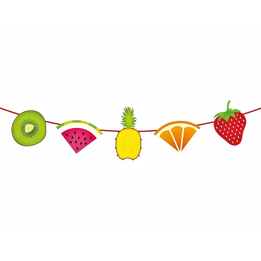 meinspielzeug - Folat Girlande Tropische Frucht, 6mtr.
