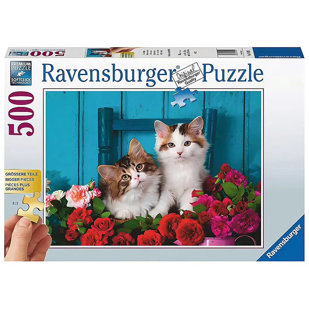 Ravensburger Puzzle Katzenbabys 500Teile