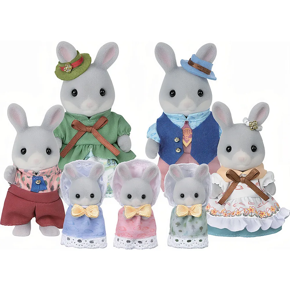 Sylvanian Families Waldkaninchen Familie / Festtag 5863