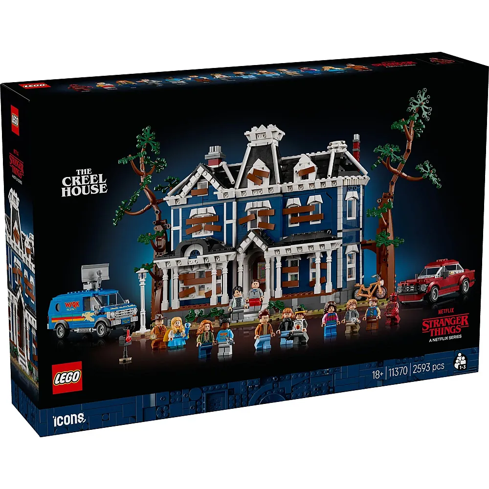 LEGO Icons Stranger Things: The Creel House 11370