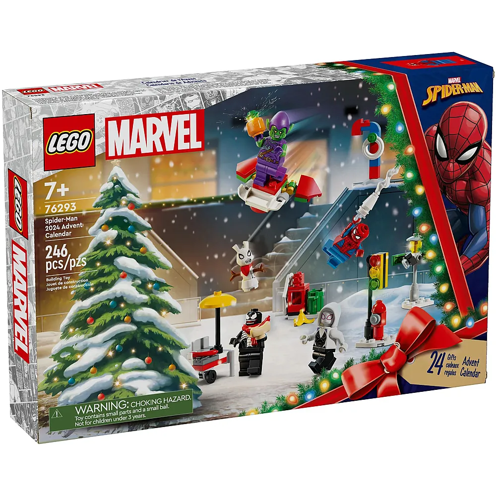 LEGO Marvel Super Heroes Spiderman Spider-Man Adventskalender 2024 76293