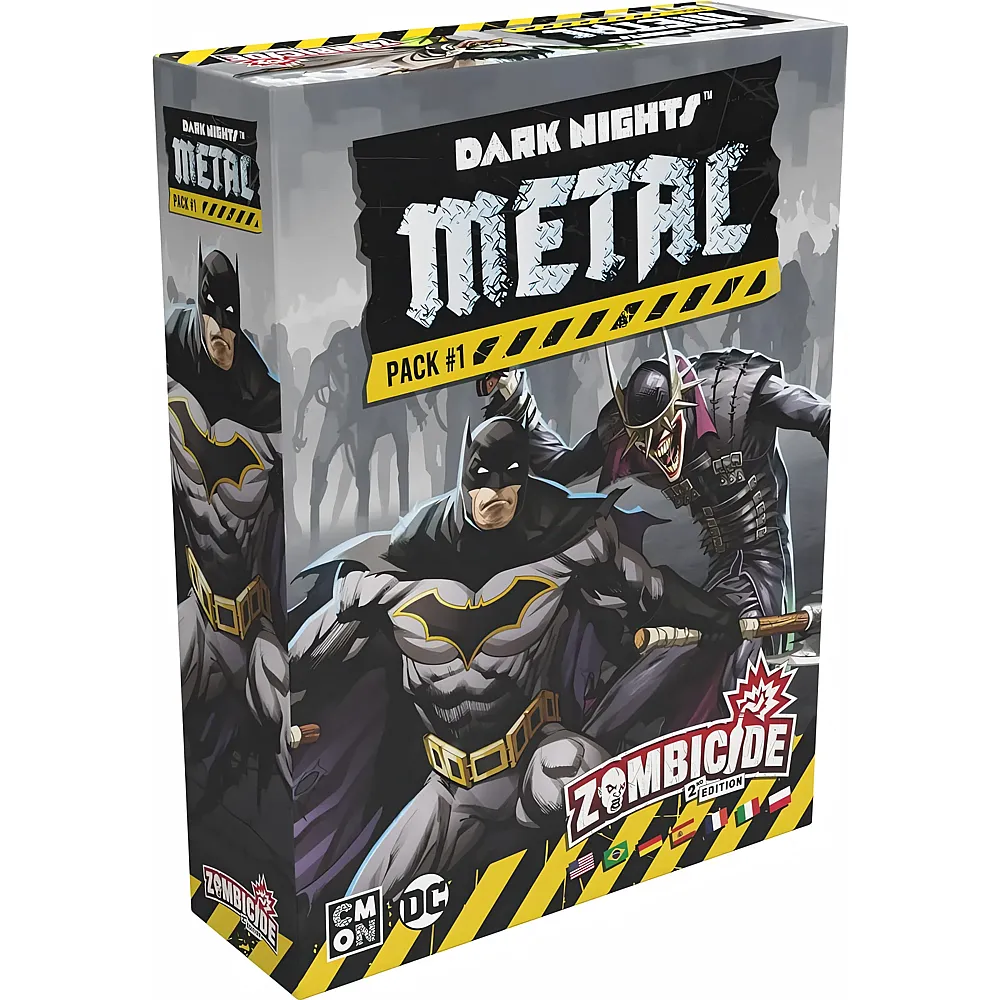 CMON Zombicide Dark Night Metal Pack 1 ml