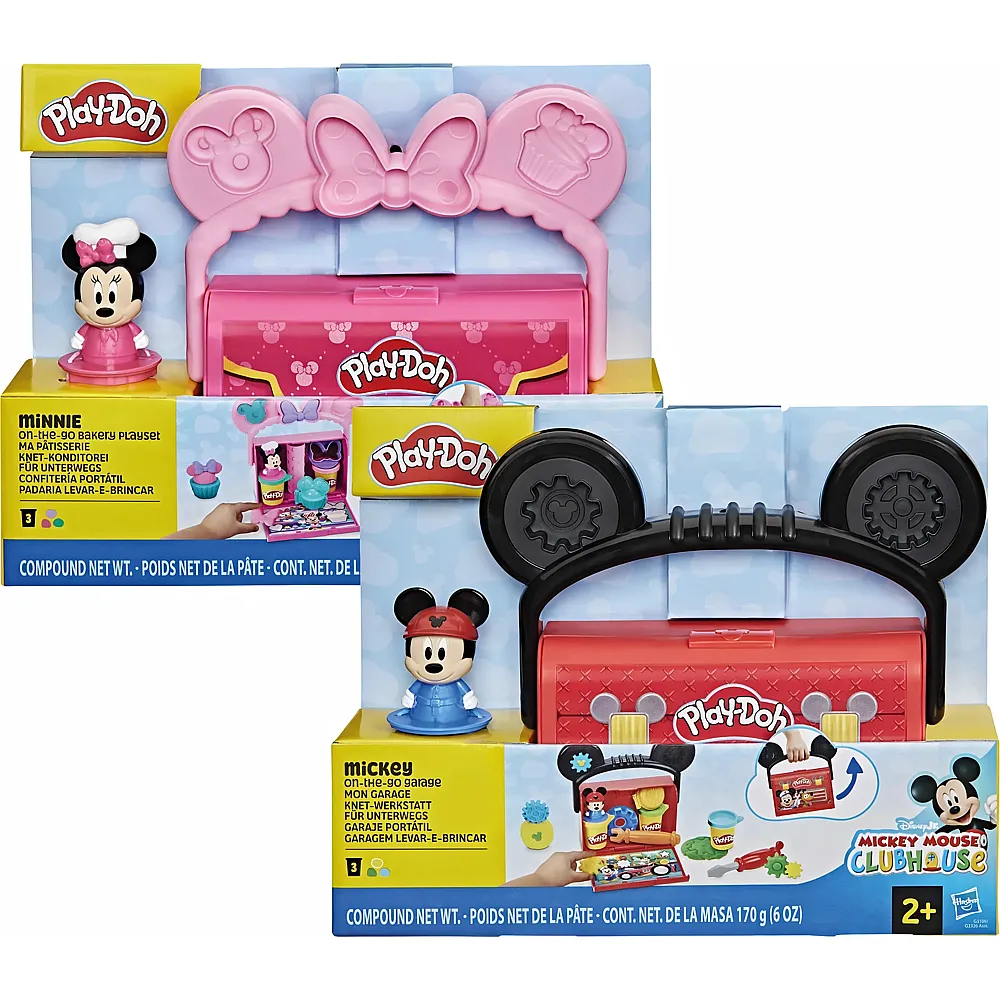 Play-Doh Mickey Mouse Disney Knet Werkstatt Unterwegs