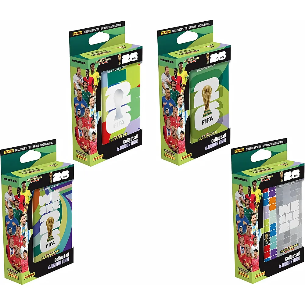 meinspielzeug - Panini Adrenalyn XL FIFA World Cup 2026 Pocket Tin | Sammelkarten TCG