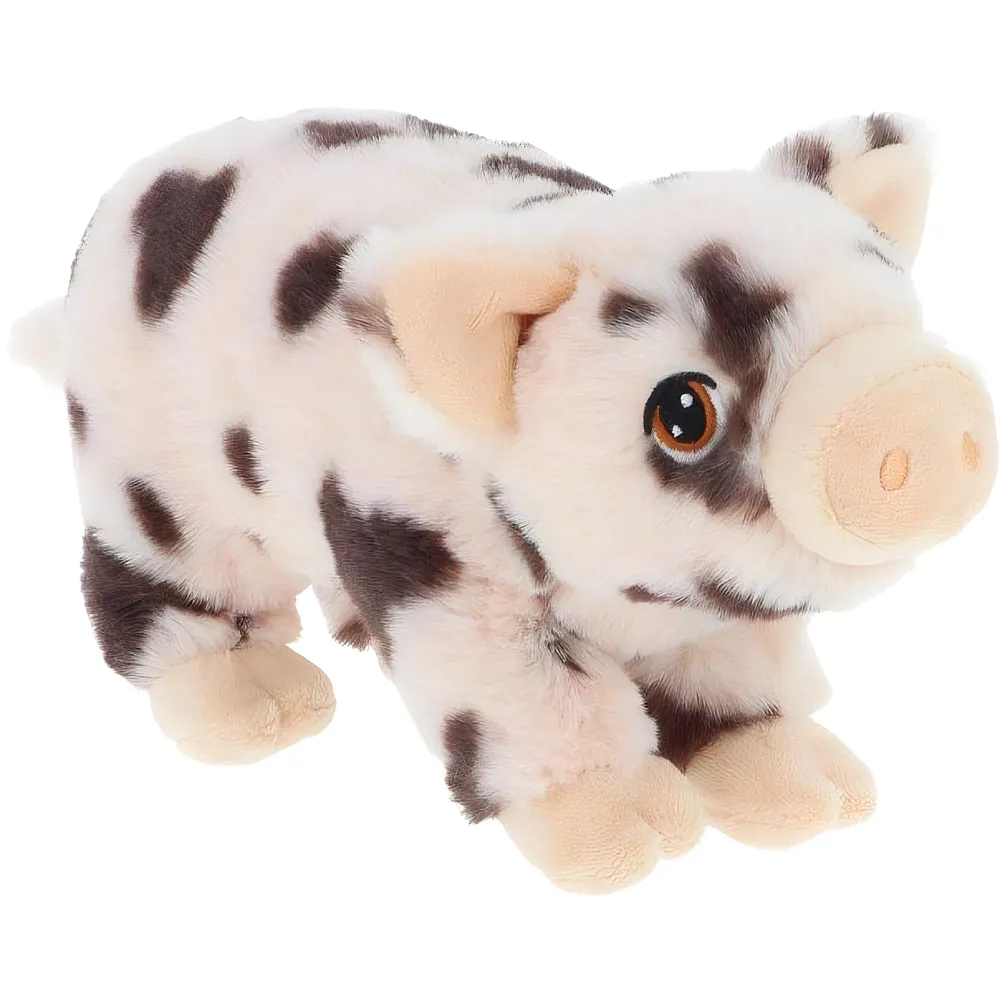 meinspielzeug - KeelToys Keeleco Schwein - 18 cm | Bauernhoftiere Pl�sch