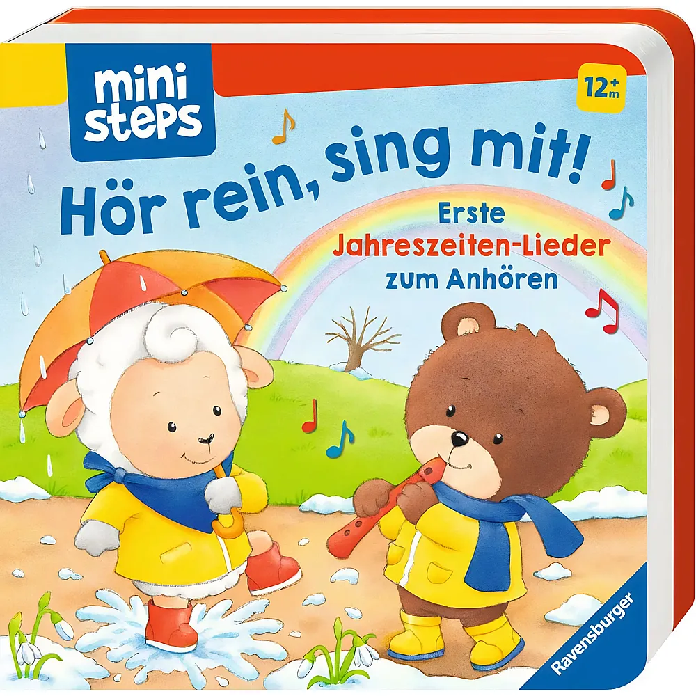Ravensburger ministeps Hr rein, sing mit Meine ersten Jahreszeiten-Lieder
