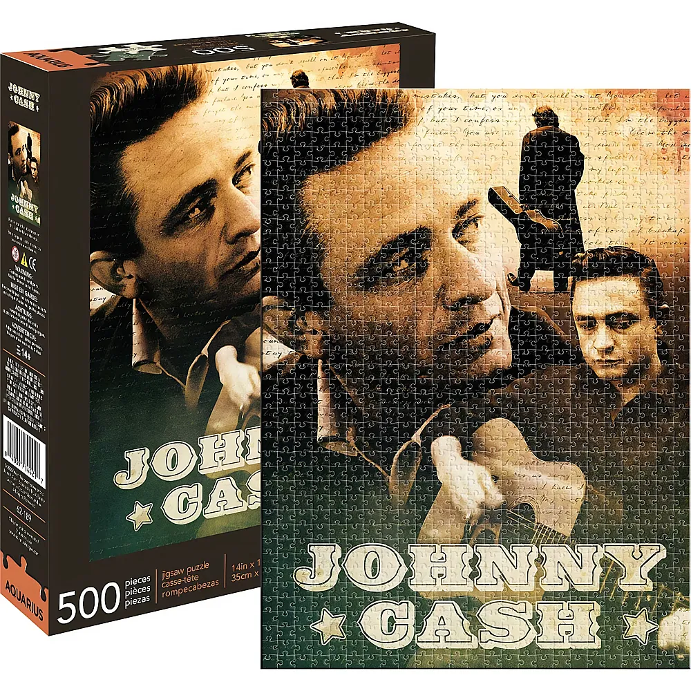 Aquarius Puzzle Johnny Cash 500Teile - Suche