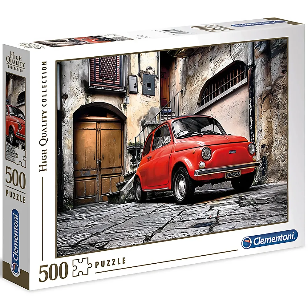 Clementoni Puzzle High Quality Collection Fiat 500 500Teile