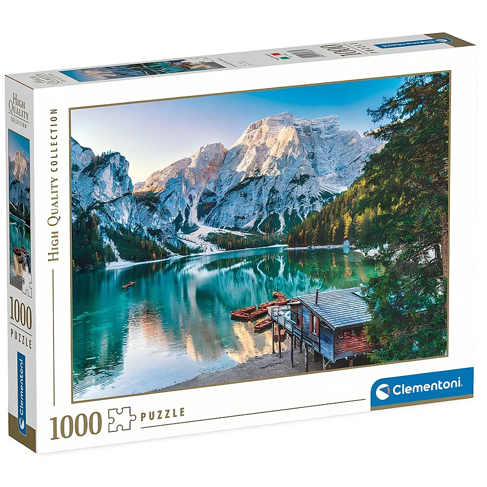 Clementoni Puzzle Esmerald Lake Braies 1000Teile