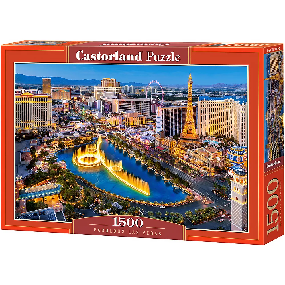 Castorland Puzzle Fabulous Las Vegas 1500Teile