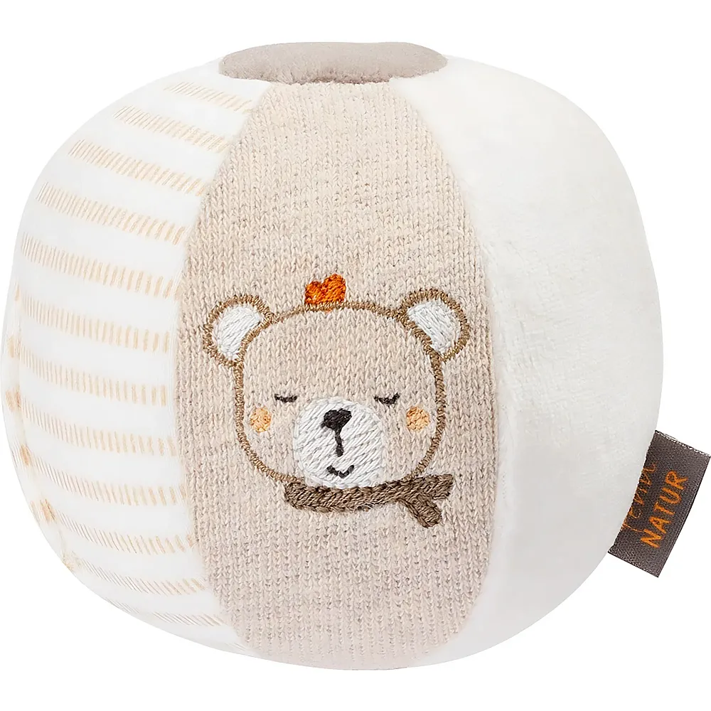 Fehn Activity Stoffball Esel & Teddy - 11 cm