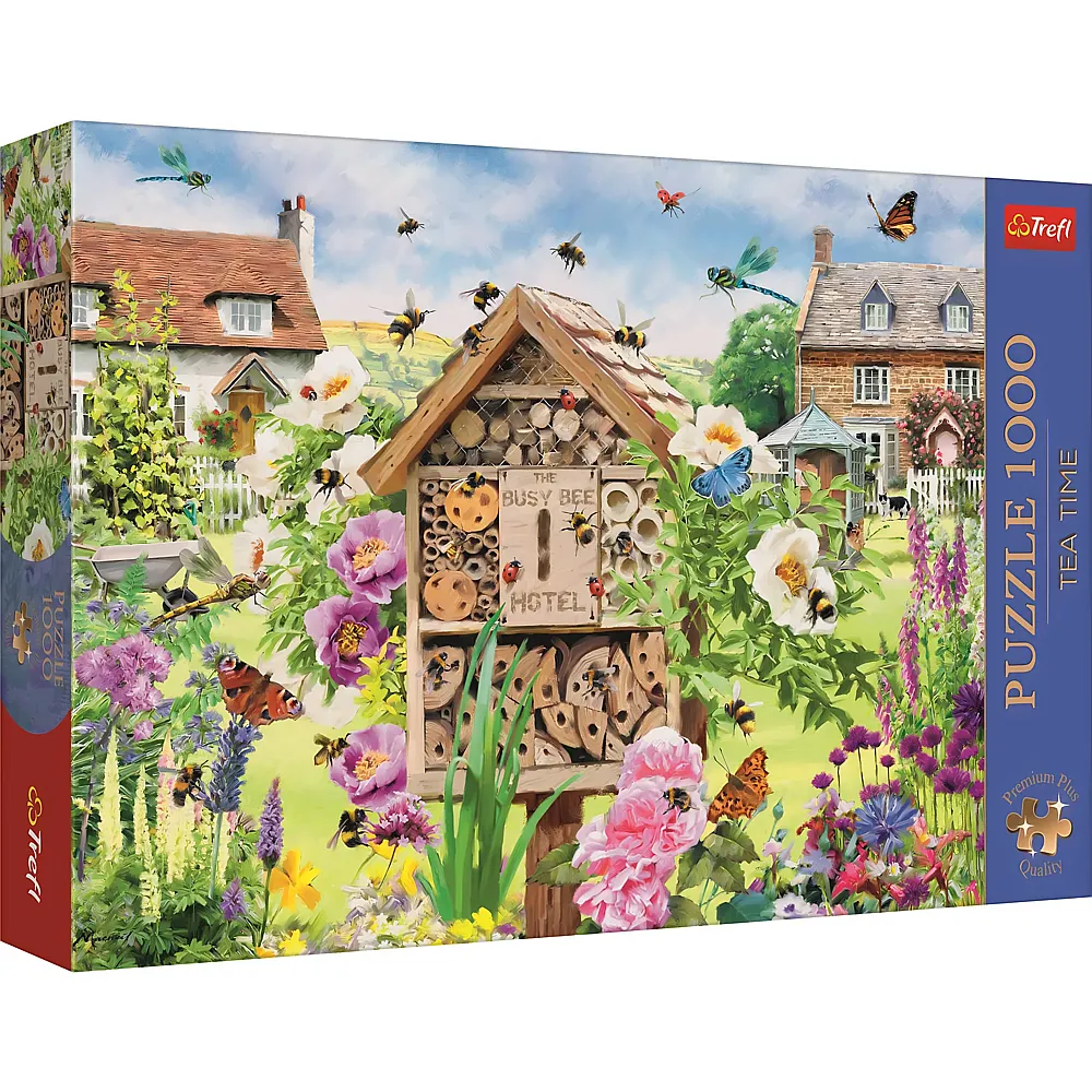 Trefl Puzzle Tea Time Ein Zuhause f�r Bienen 1000Teile