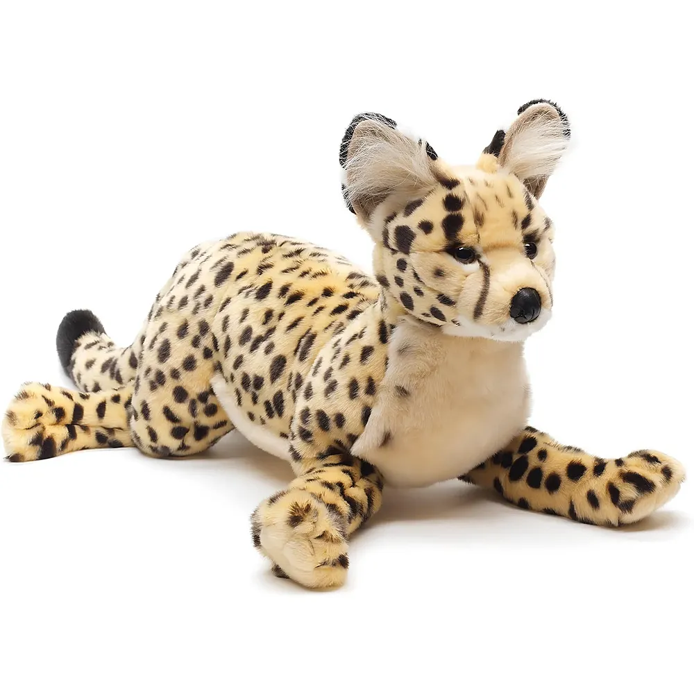 Unitoys Savannah-Katze liegend - 60 cm - Raubkatzen Pl�sch