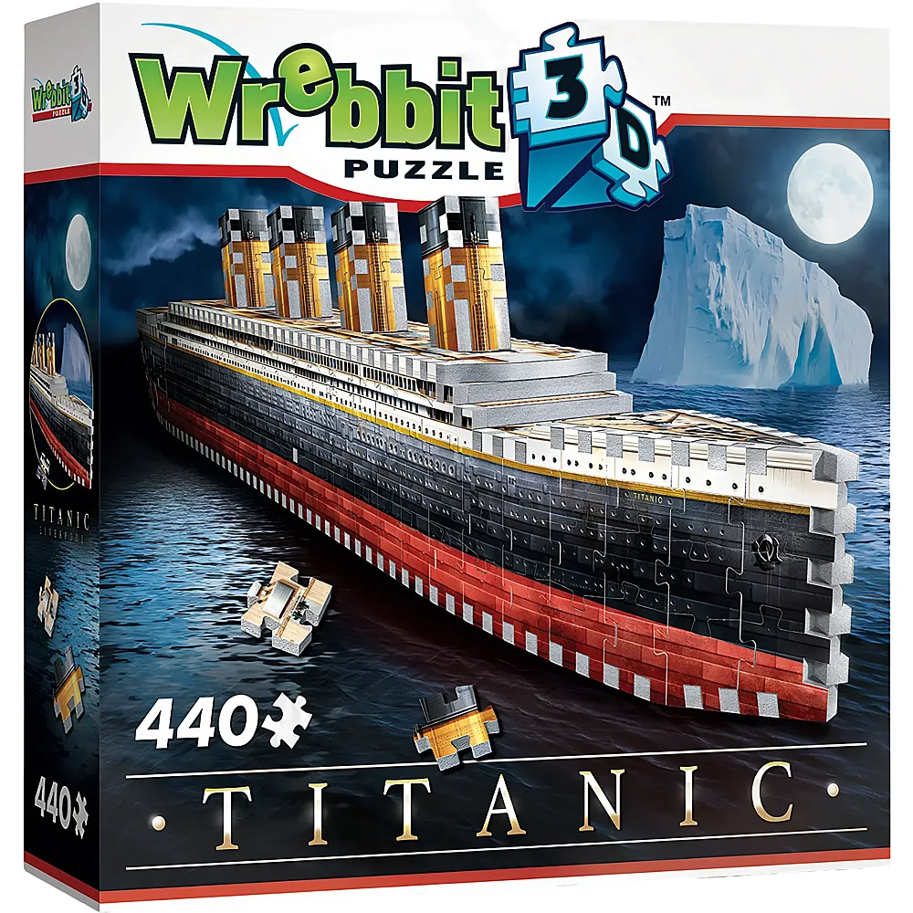 Wrebbit Puzzle Titanic 440Teile