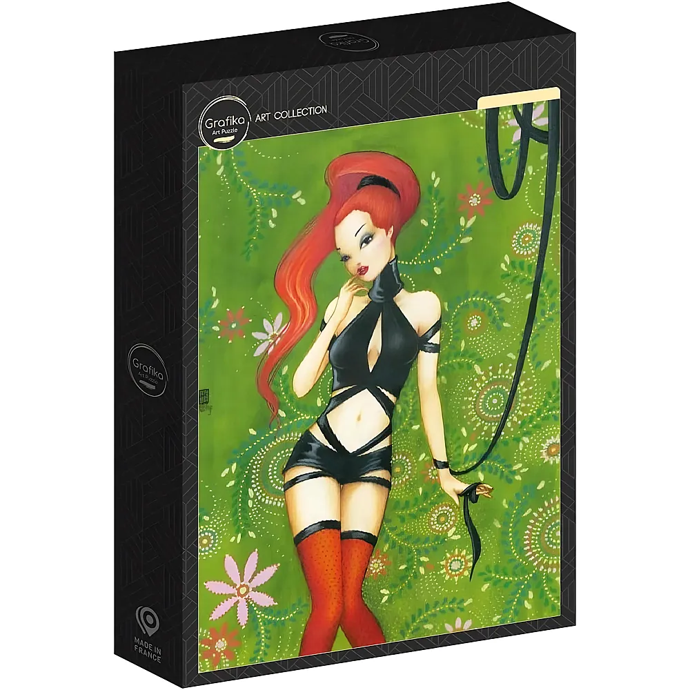 Grafika Puzzle Art Collection Misstigri Miss Green - 1000 Teile