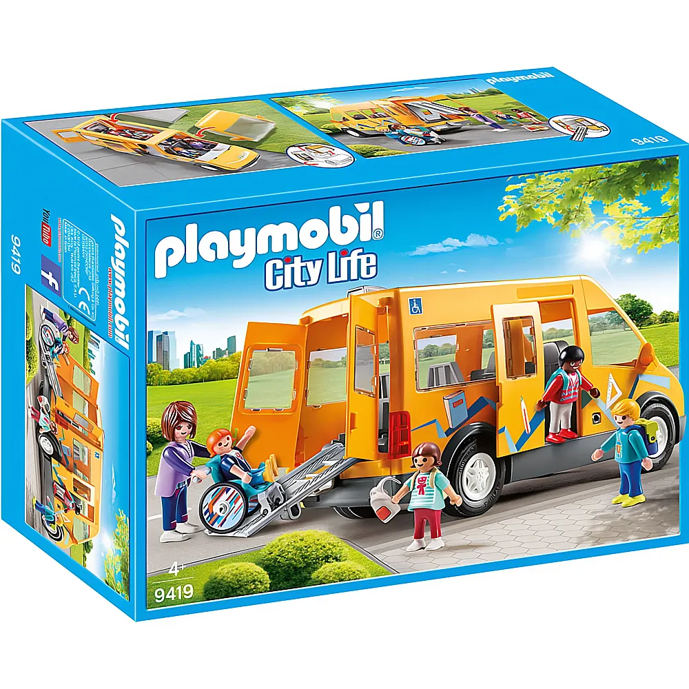 PLAYMOBIL City Life Schulbus 9419