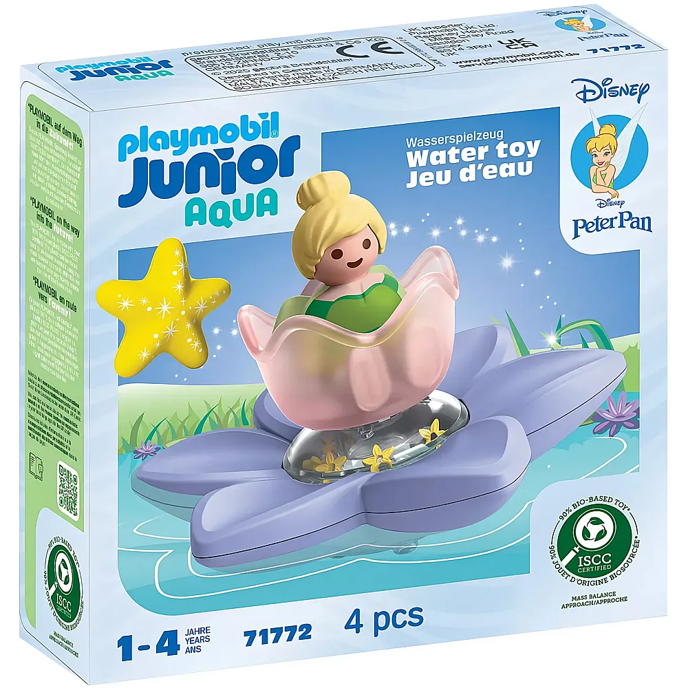 PLAYMOBIL Junior Aqua Tinkerbells magische Feen-Schwimmblume 71772