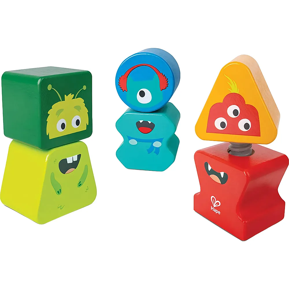 Hape Building Block Monster Buddies