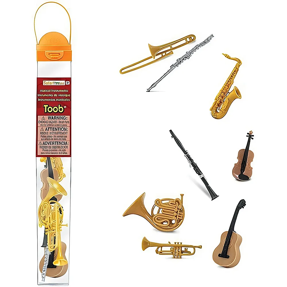 Safari Ltd. Toob Musikinstrumente 8Teile