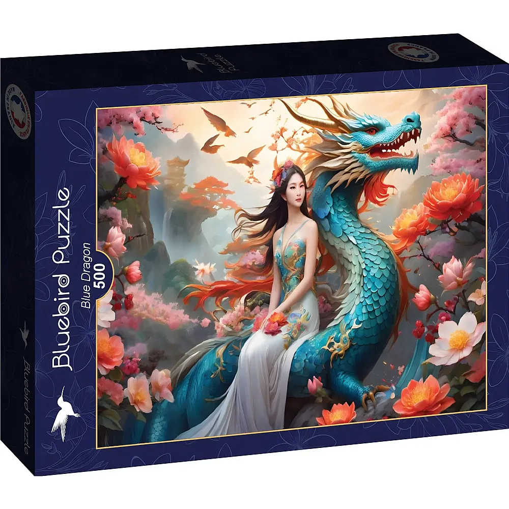 Bluebird Puzzle Blue Dragon 500Teile