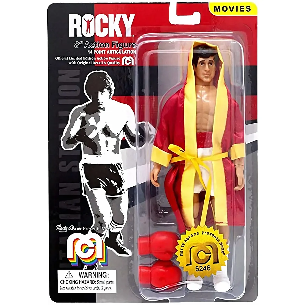 Mego Fig. 20cm Articulee Rocky fr-en - Suche