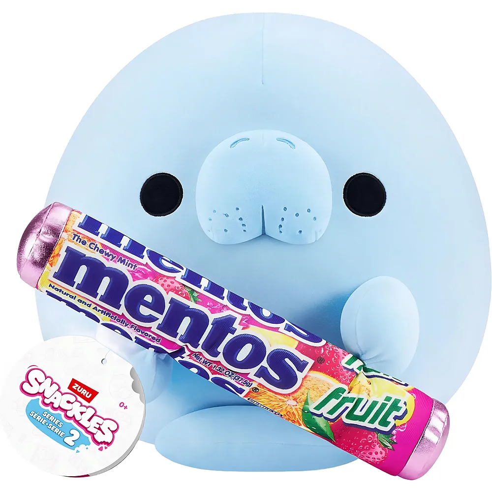 meinspielzeug - Zuru Snackles Seel�we Mentos 35cm | Meerestiere Pl�sch