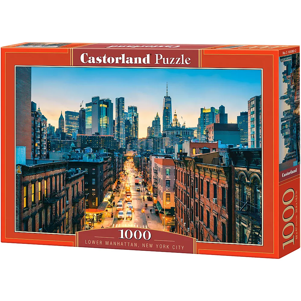Castorland Puzzle Lower Manhattan, New York City 1000Teile