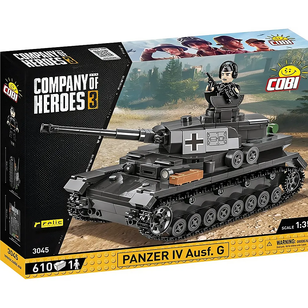 COBI Company of Heroes Panzer IV Ausf. G 3045