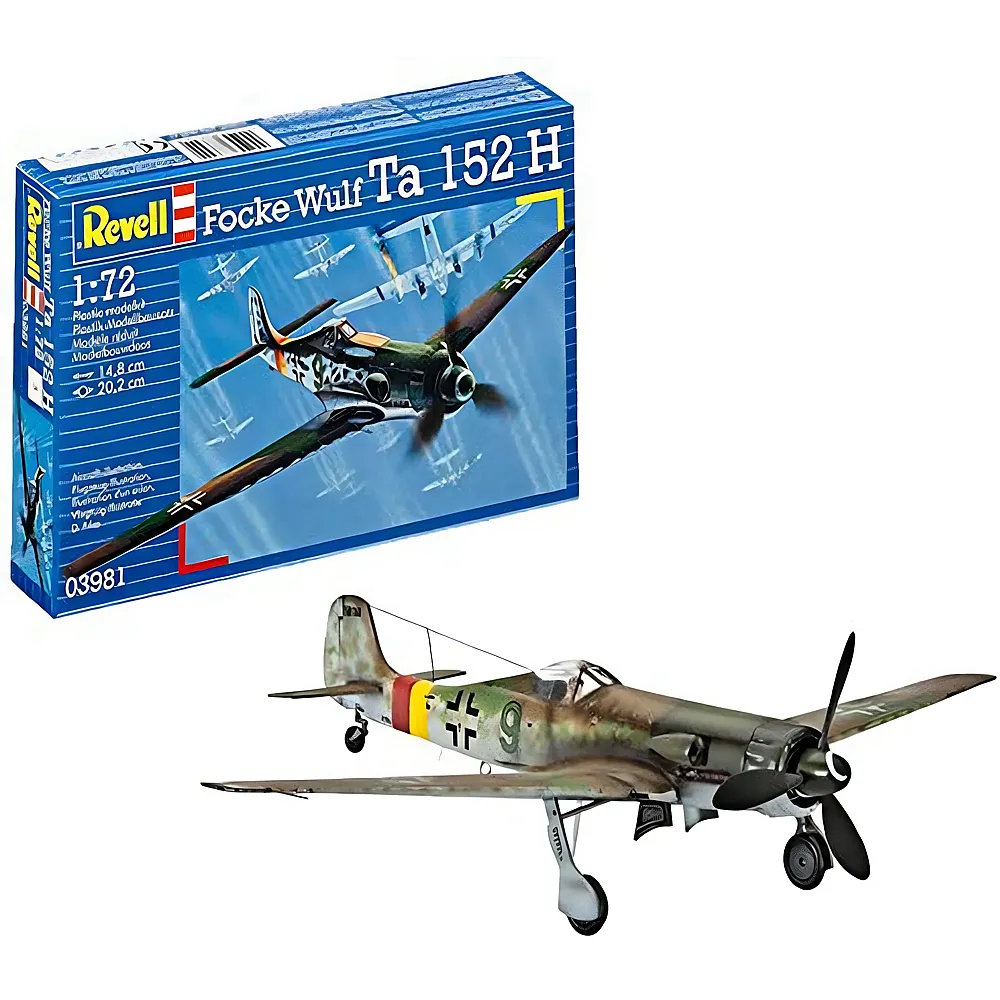 Revell Focke Wulf Ta152H - Suche