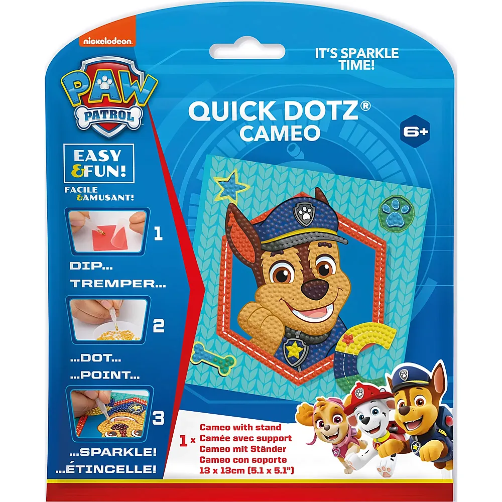 Diamond Dotz Quick Dotz Paw Patrol Chase
