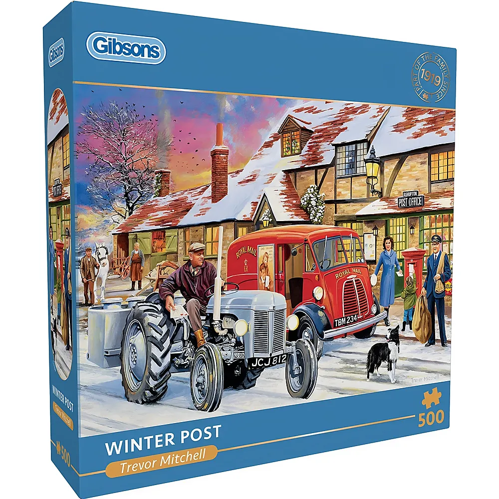 Gibsons Puzzle Winterpost - 500 Teile