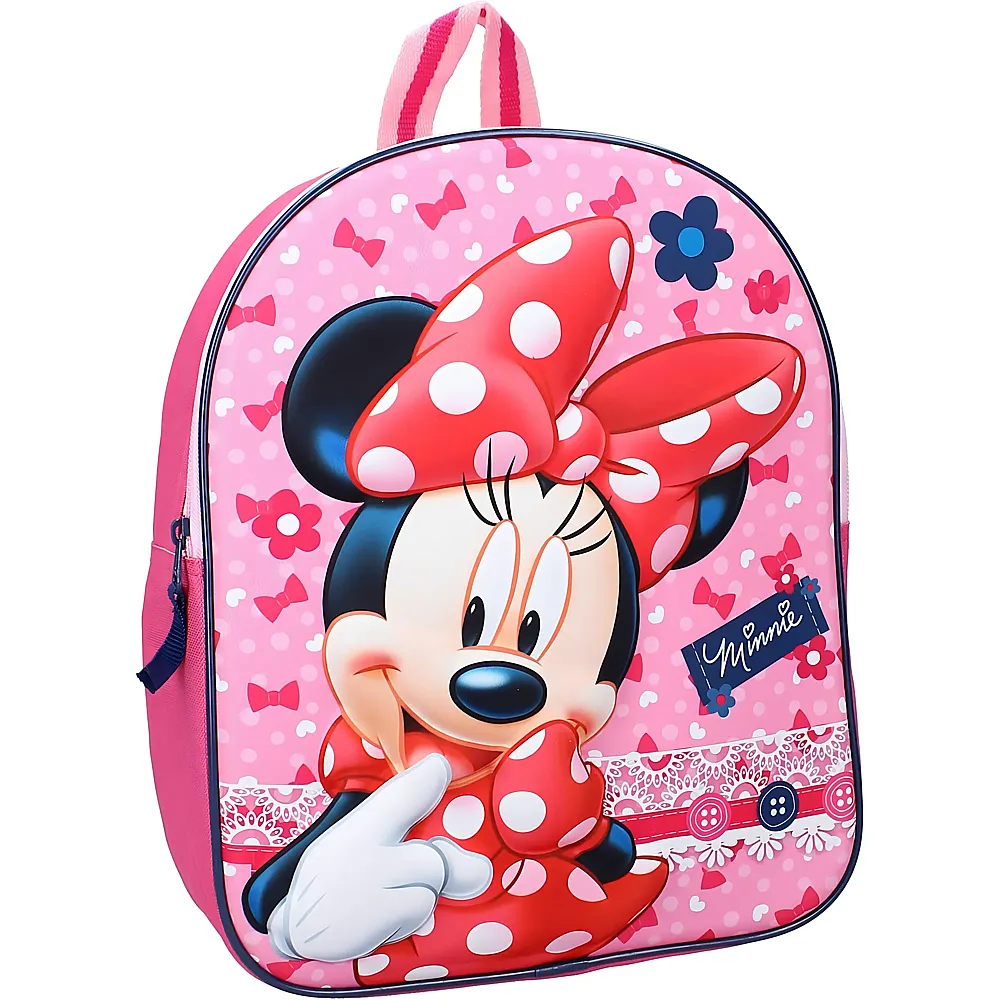 Vadobag Disney Minnie Mouse - 3D Rucksack Dotty about Dots 31cm