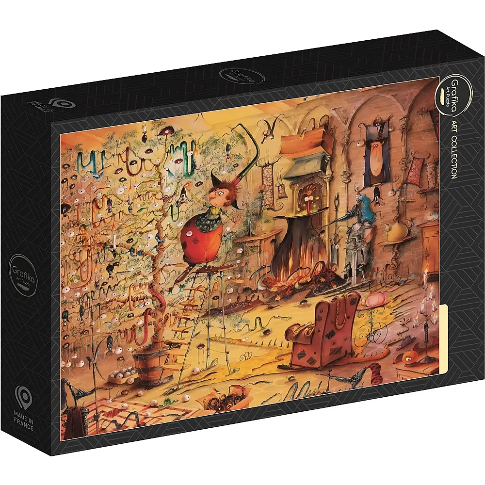 Grafika Puzzle Art Collection Franois Ruyer Die Hexe und der Schlangenbaum 2 - 1000 Teile