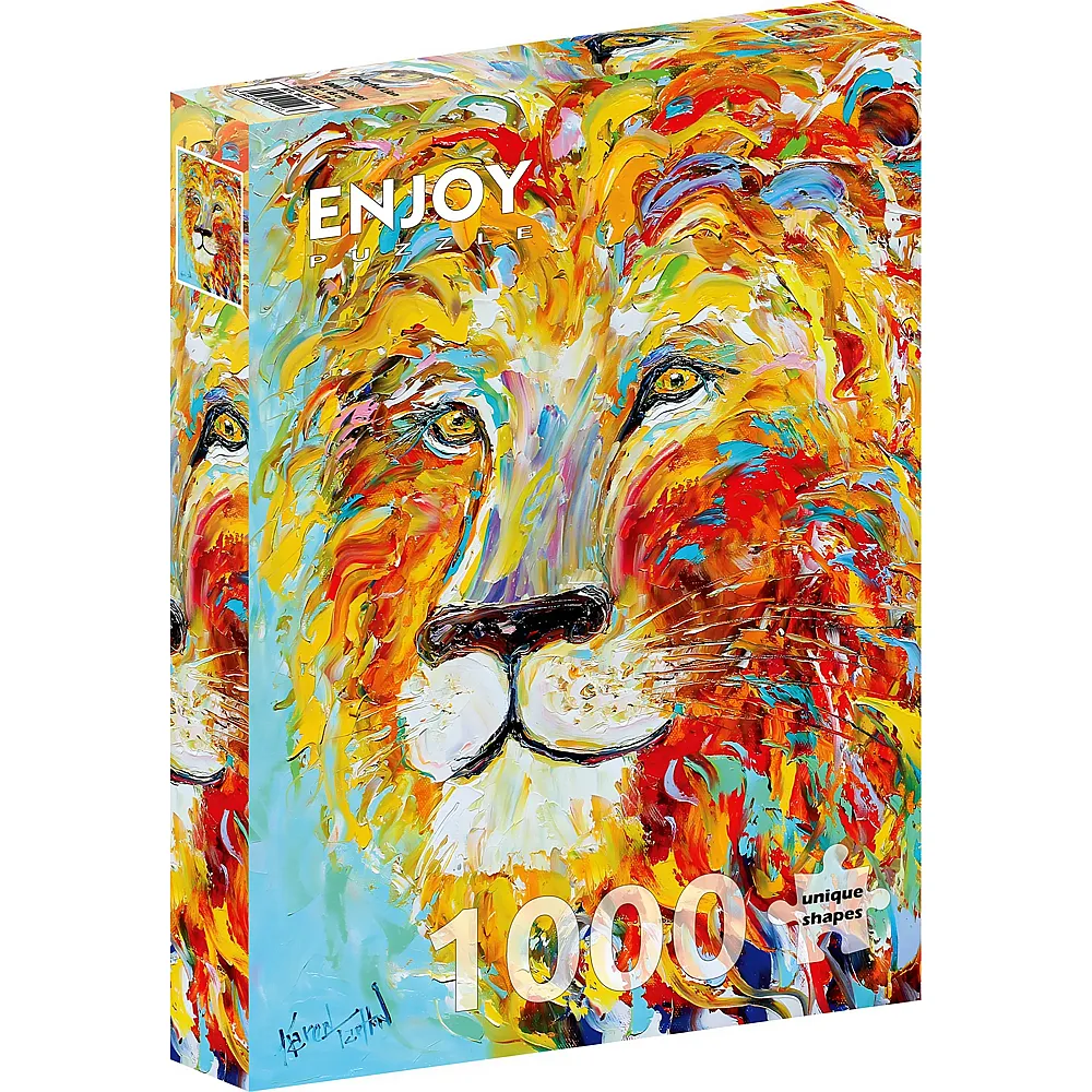 Enjoy Puzzle Colorful Lion - 1000 Teile