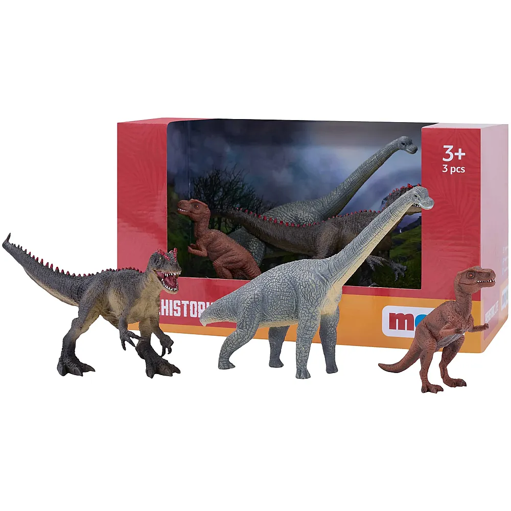 Mojo Prehistoric Life Starter Set Dinosaurier 1 - 3 Teile