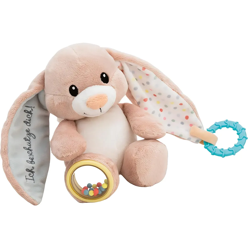 Nici Activity Hase Fjella Ich besch�tze Dich Rosa - 23 cm - Hasen Pl�sch